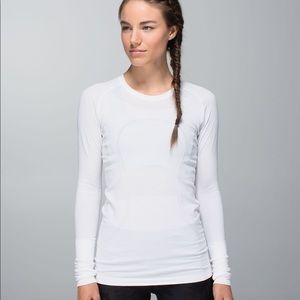 Lululemon Swiftly Tech Long Sleeve - White